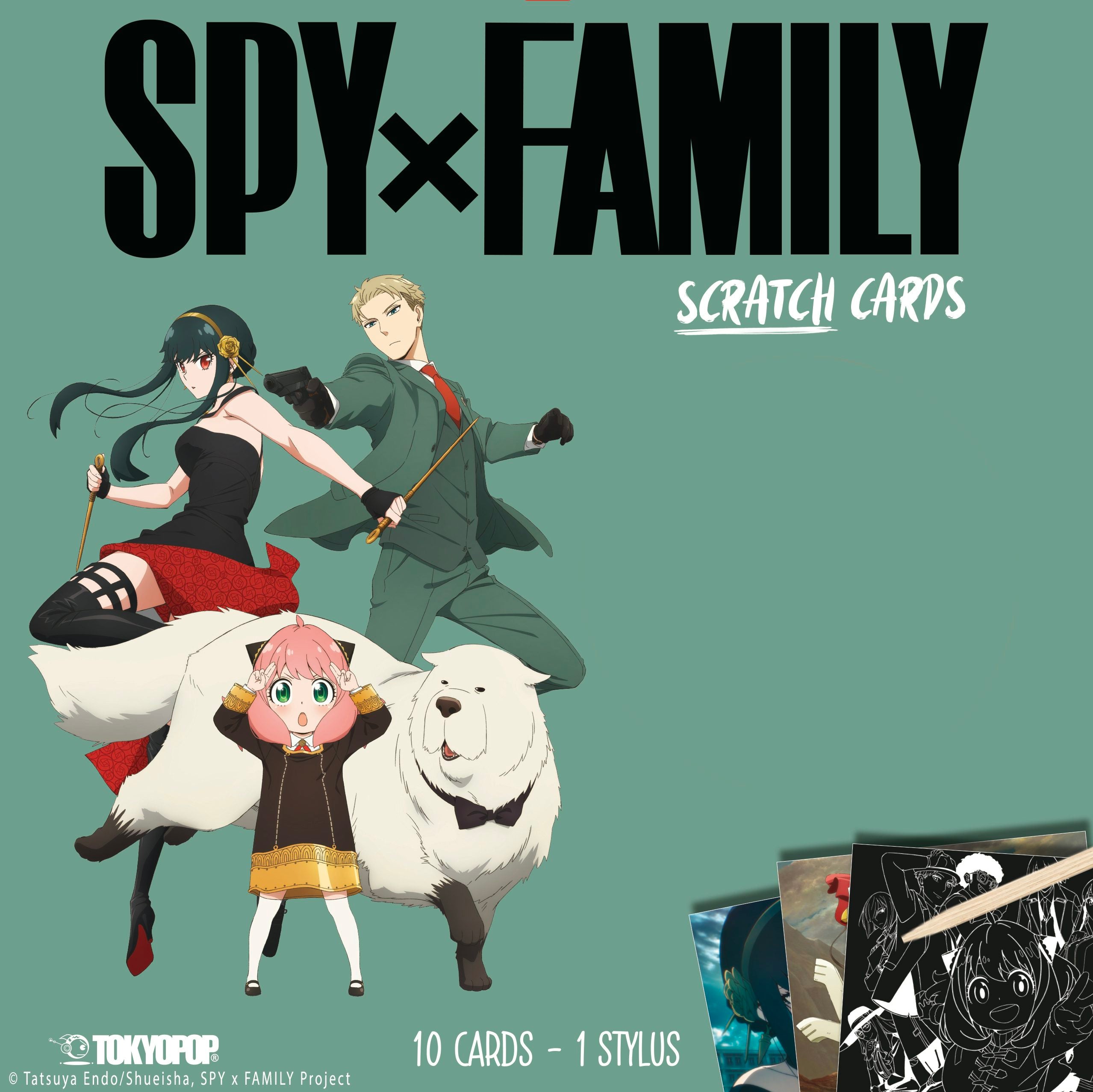 Cover image for SPY x FAMILY S1 Scratch Cards, isbn: 9781427884374
