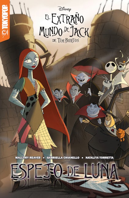 Cover image for Disney Manga: El Extraño Mundo de Jack de Tim Burton: Espejo de Luna (Español) - Mirror Moon (Spanish Edition), isbn: 9781427884909