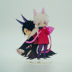 Wild Beast Forest House:  Ragnar & Yule Acrylic Stand