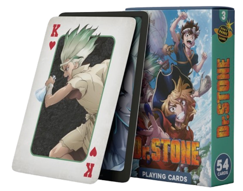 Cover image for Dr. STONE - Playing cards, isbn: 9781427885845