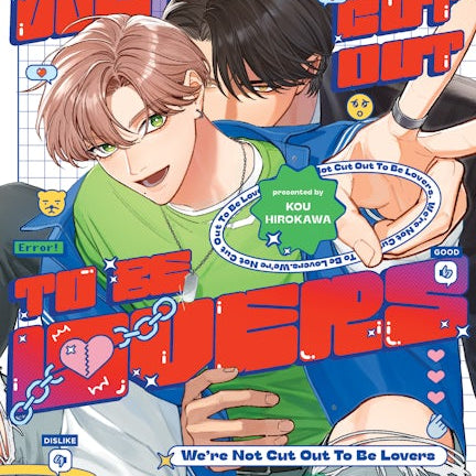 Cover image for We're Not Cut Out to Be Lovers, Volume 2, isbn: 9781427886255