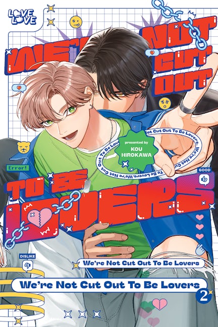 Cover image for We're Not Cut Out to Be Lovers, Volume 2, isbn: 9781427886255