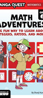 Cover image for Manga Quest Mathematics: Math Adventures with Integers, Ratios, and More! (Hardcover), isbn: 9781427886927