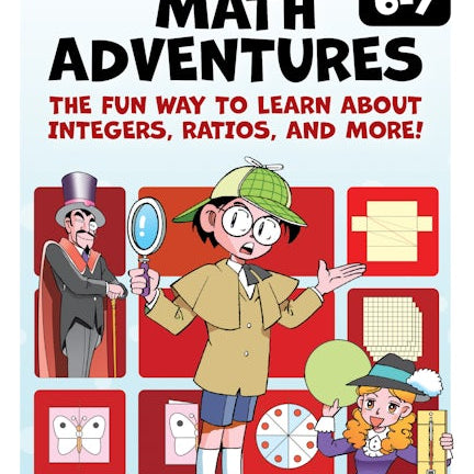 Cover image for Manga Quest Mathematics: Math Adventures with Integers, Ratios, and More! (Hardcover), isbn: 9781427886927
