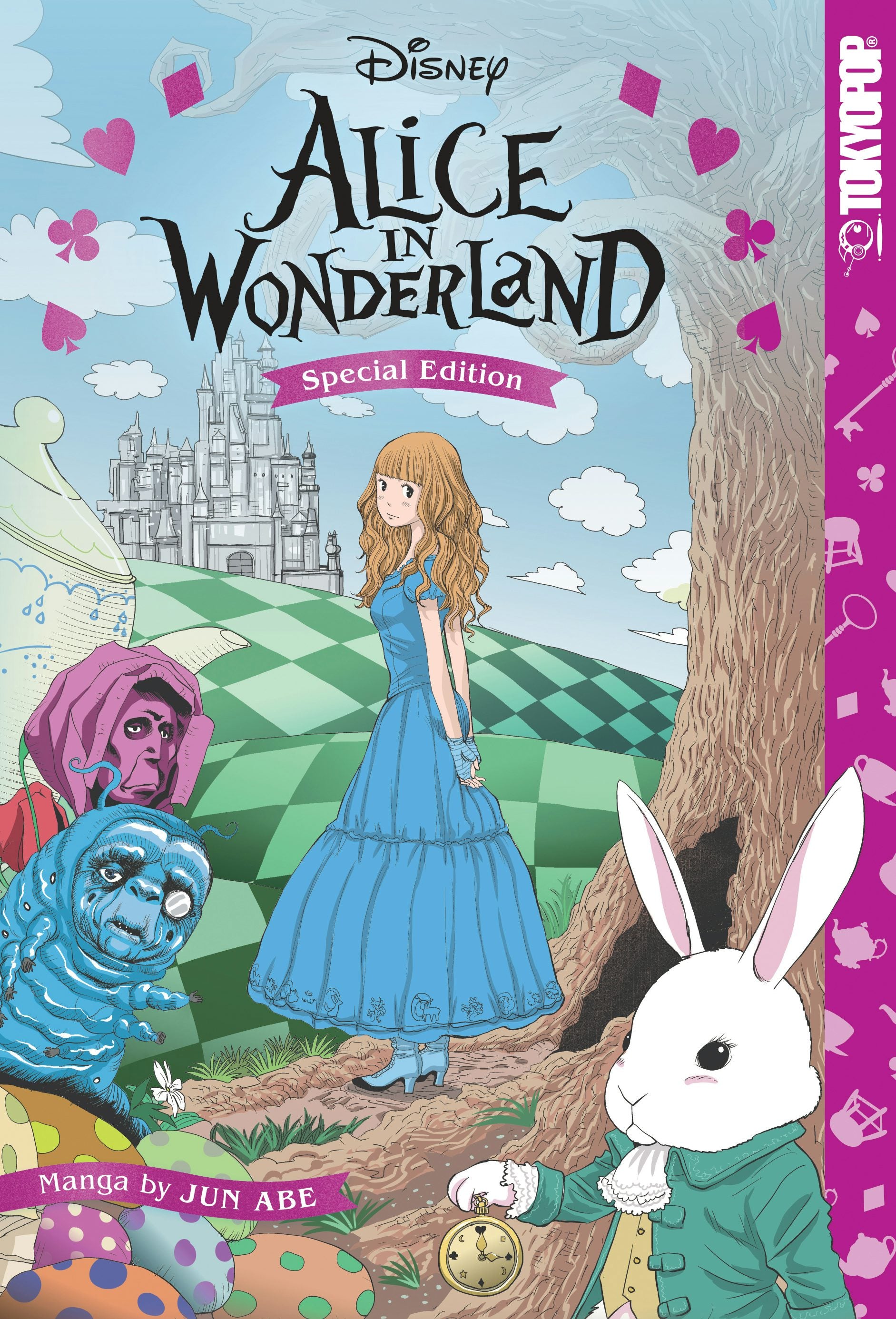 Cover image for Disney Manga: Alice in Wonderland: Special Edition (Hardcover), isbn: 9781427886972