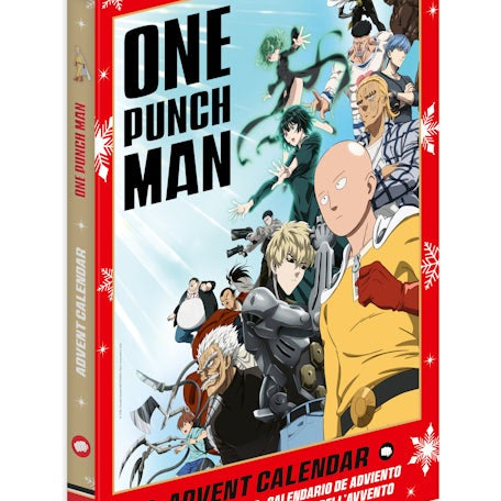 Cover image for One Punch Man: The Official Advent Calendar: 24 Days of Exclusive Gifts and Surprises, isbn: 9781427888549