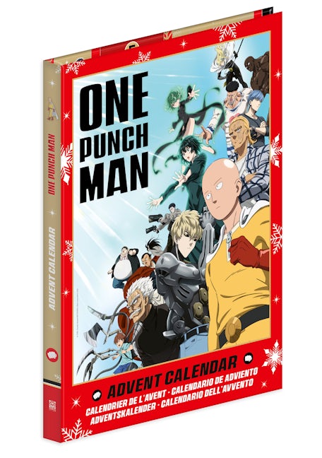 Cover image for One Punch Man: The Official Advent Calendar: 24 Days of Exclusive Gifts and Surprises, isbn: 9781427888549