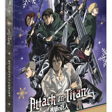 Cover image for Attack on Titan: The Official Advent Calendar: 24 Days of Exclusive Gifts and Surprises, isbn: 9781427888556