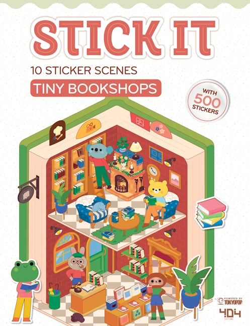 Cover image for Stick it - Tiny Bookshops, isbn: 9781427889799