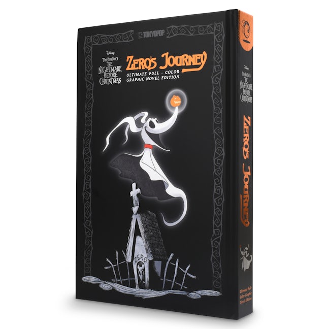 Cover image for Disney Manga: Tim Burton's The Nightmare Before Christmas - Zero's Journey (Ultimate Full-Color Graphic Novel Edition with Sprayed Edges), isbn: 9781427890146