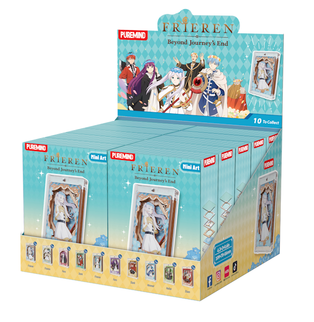 Cover image for Frieren Wooden Mini Art - Blind Box, isbn: 9781427890559