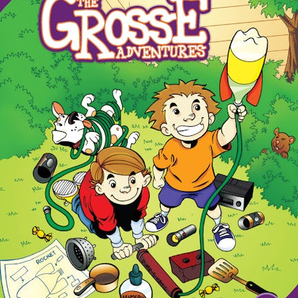 Cover image for The Grosse Adventures, Volume 1: The Good, The Bad, and The Gassy, isbn: 9781598160499