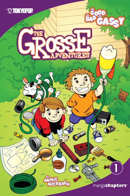 Cover image for The Grosse Adventures, Volume 1: The Good, The Bad, and The Gassy, isbn: 9781598160499