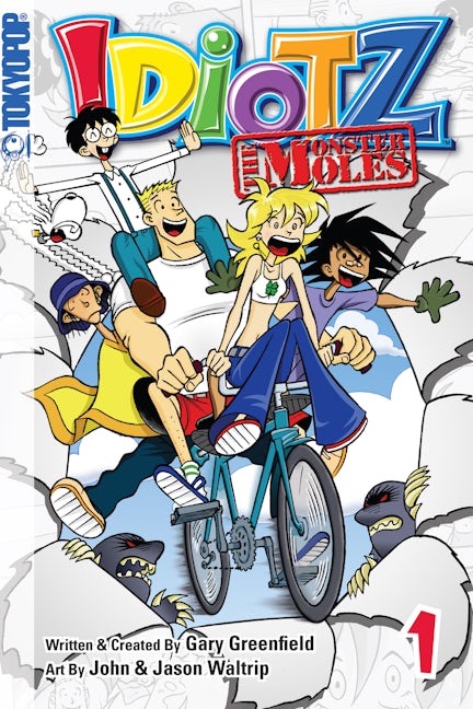 Cover image for Idiotz, Volume 1, isbn: 9781598163926