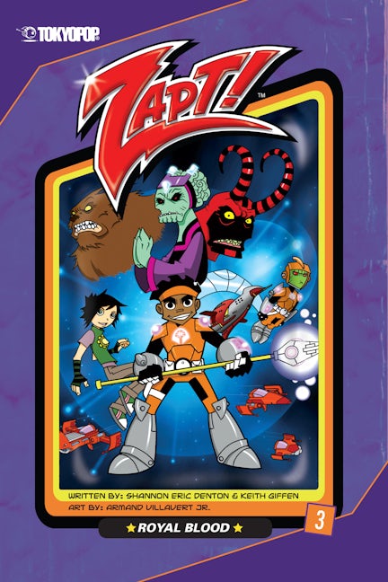 Cover image for Zapt!, Volume 3: Royal Blood, isbn: 9781598165906