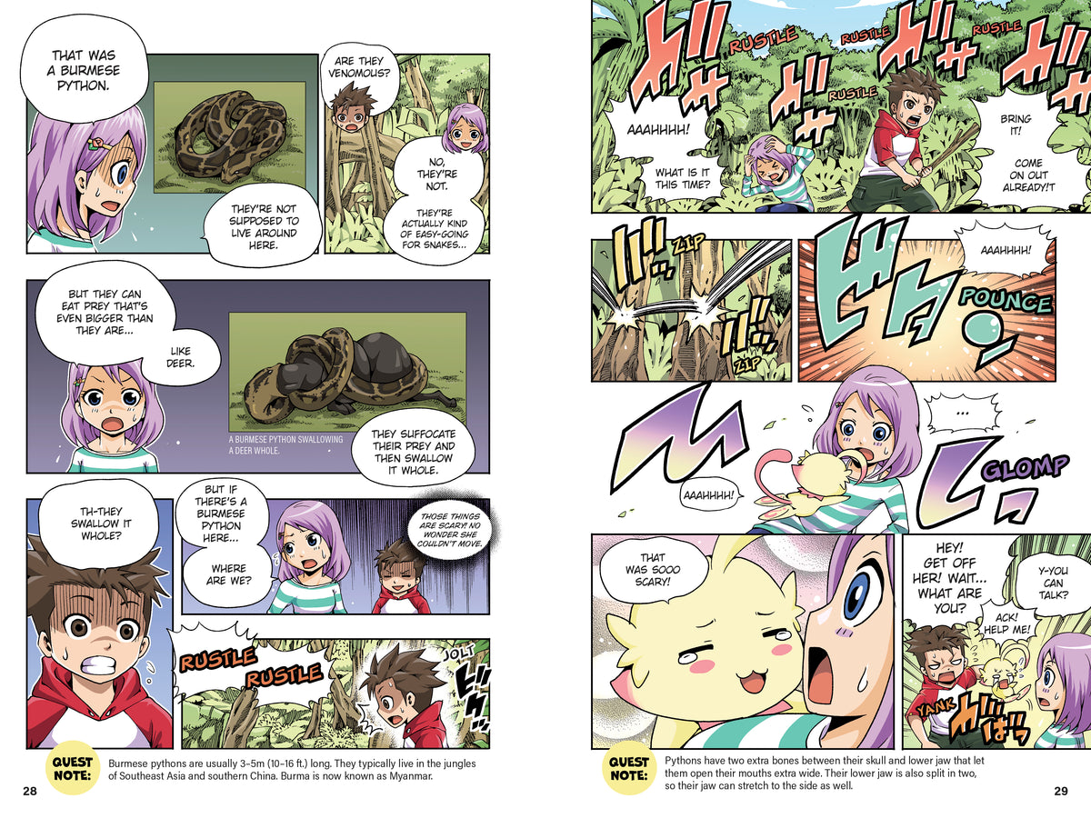 Manga Quest: Dangerous Beasts