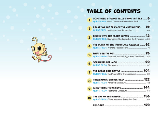 Manga Quest Science: Dinosaur Adventures