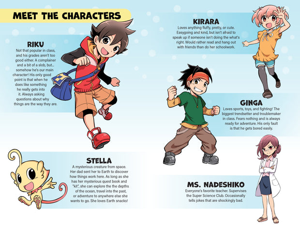 Manga Quest Science: Dinosaur Adventures