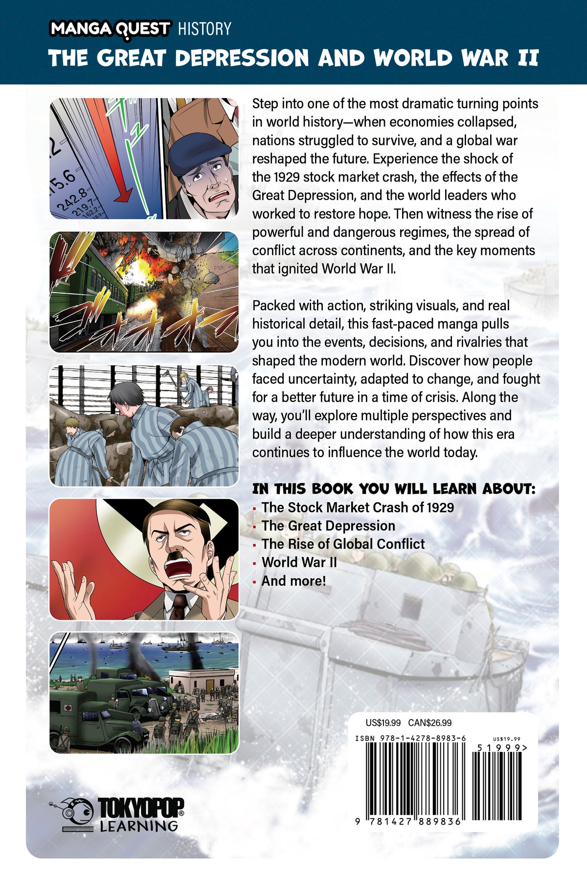 Manga Quest History: The Great Depression and WWII