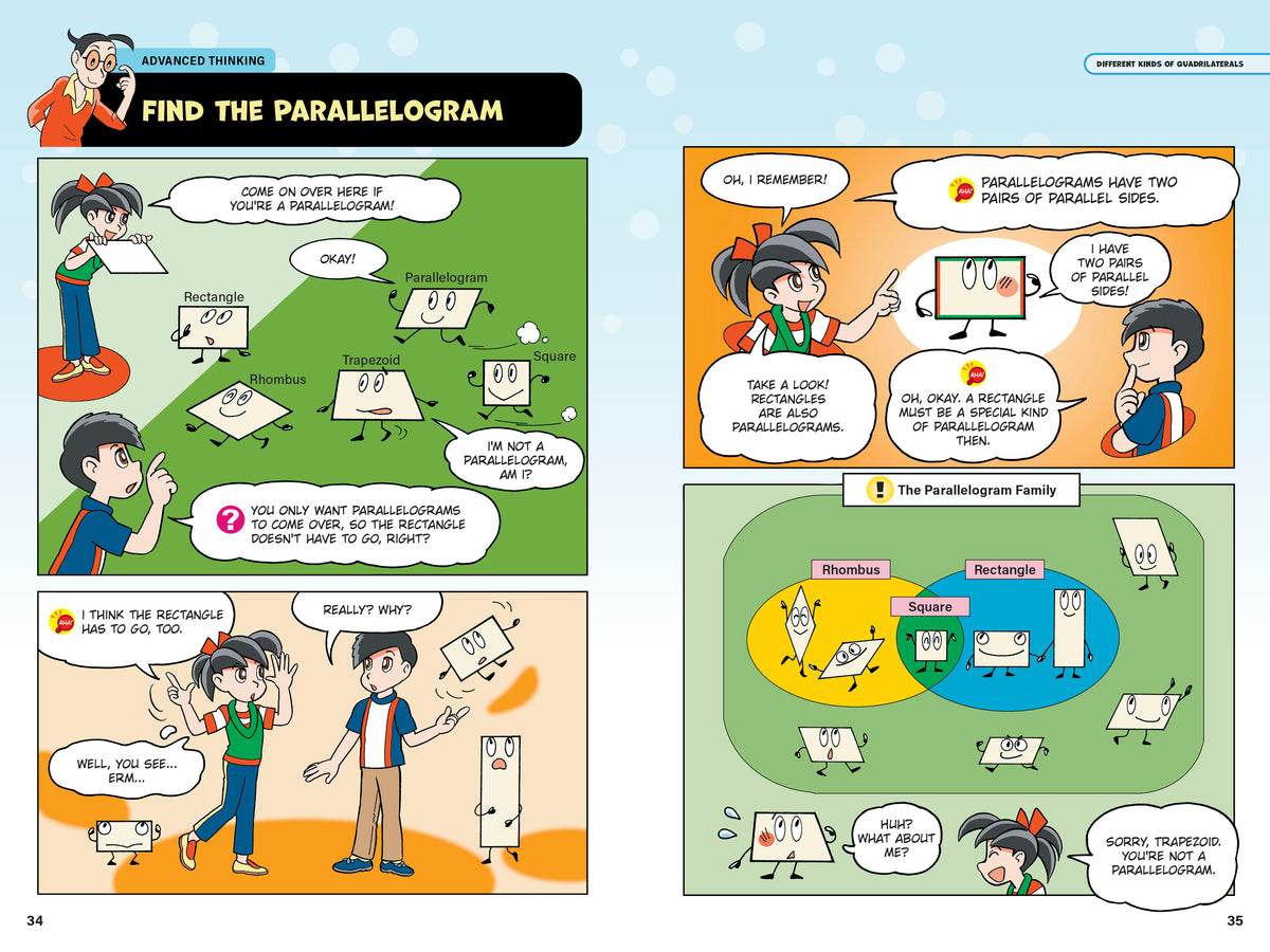 Manga Quest Mathematics: Math Adventures for Grades 5–6: The Fun Way to Learn About Fractions, Decimals, and More!