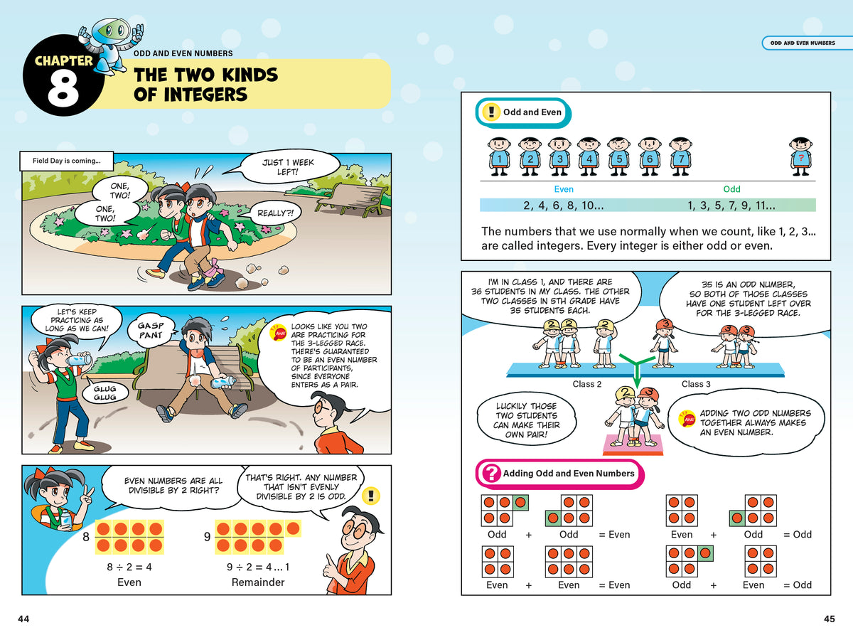 Manga Quest Mathematics: Math Adventures for Grades 5–6: The Fun Way to Learn About Fractions, Decimals, and More!