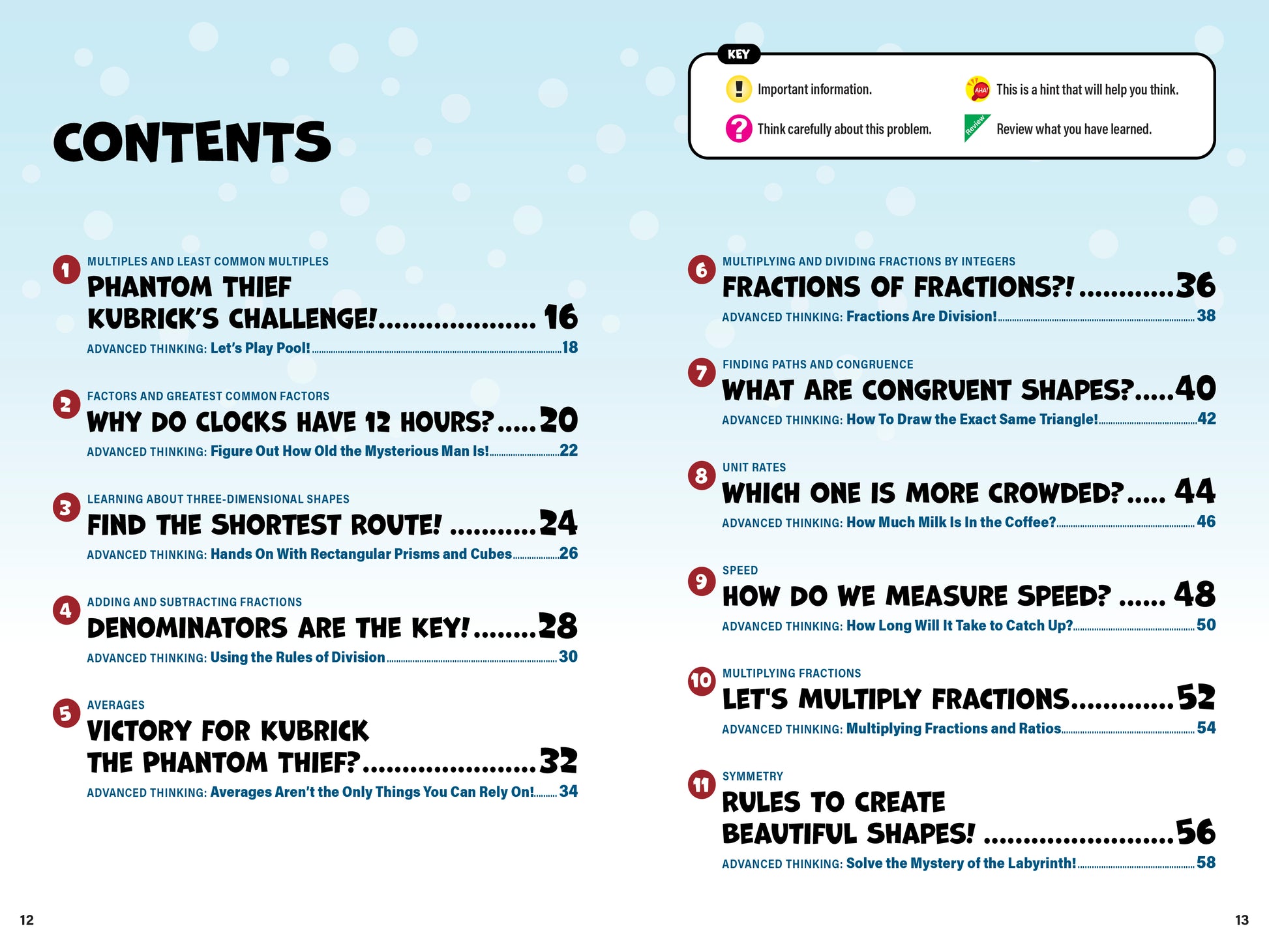 Manga Quest Mathematics: Math Adventures with Integers, Ratios, and More!