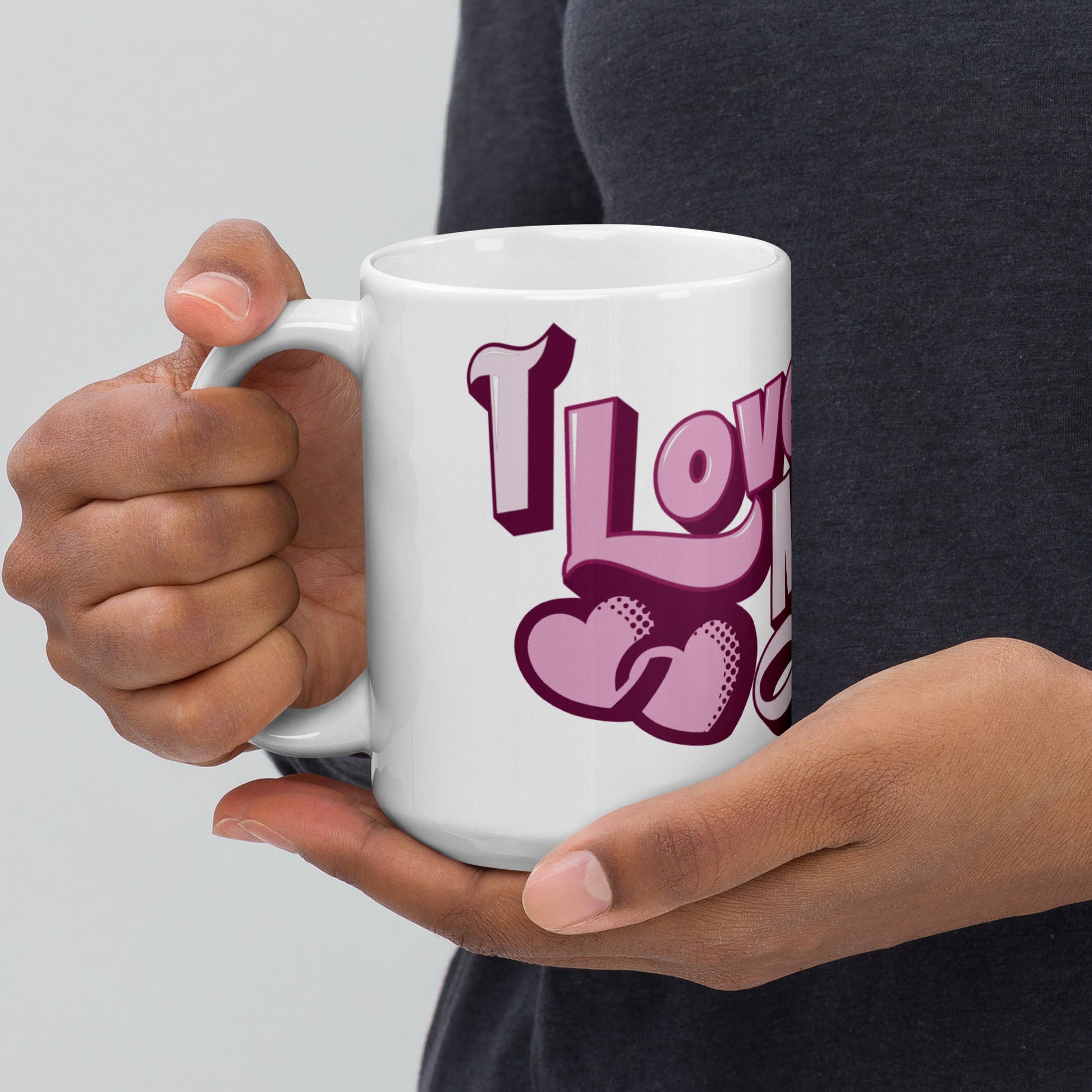 Mug: I Love MANGA 漫画 | White