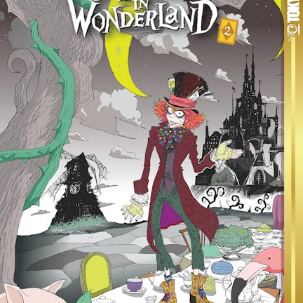 Cover image for Disney Manga: Alice in Wonderland, Volume 2, isbn: 9781427856609