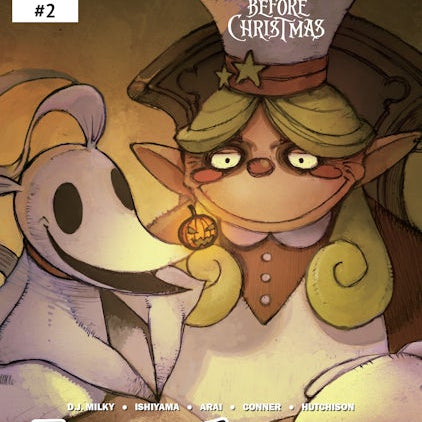 Cover image for Disney Manga: Tim Burton's The Nightmare Before Christmas - Zero's Journey, Issue #02, isbn: 9781427860446