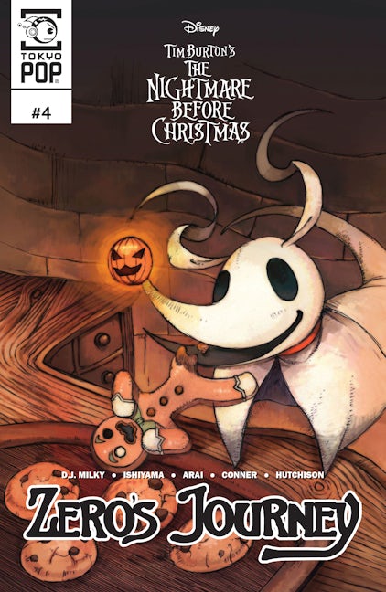 Cover image for Disney Manga: Tim Burton's The Nightmare Before Christmas - Zero's Journey, Issue #04, isbn: 9781427860507