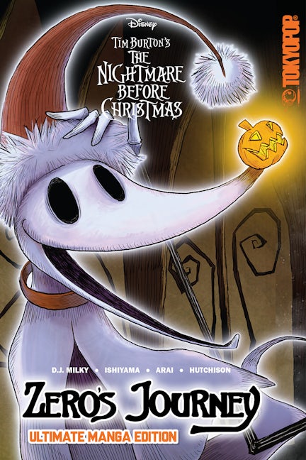 Cover image for Disney Manga: Tim Burton's The Nightmare Before Christmas - Zero's Journey (Ultimate Manga Edition), isbn: 9781427868121